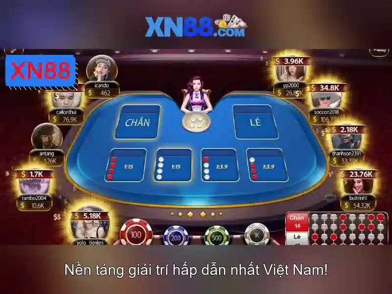 Các trò chơi và trải nghiệm trên xn88